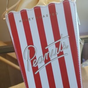 Retro  honey roasted peanuts  stadium box but bag